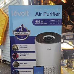 Air Purifier, Levitra PlasmaPro 400s Smart True HEPA