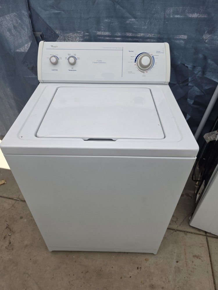 Whirlpool Washer Super Capacity For Sale
