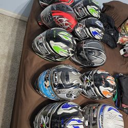 Motorcycle Helmets, Jackets And Tires