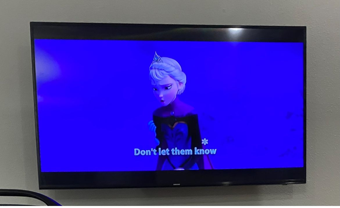 Samsung 55 TV 