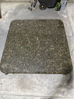 Square Granite Indoor/Outdoor Table