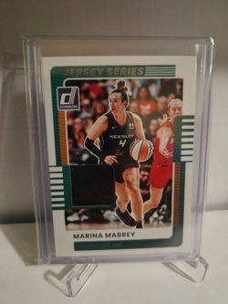 Marina mabrey #70 donruss 25 jersey series $6