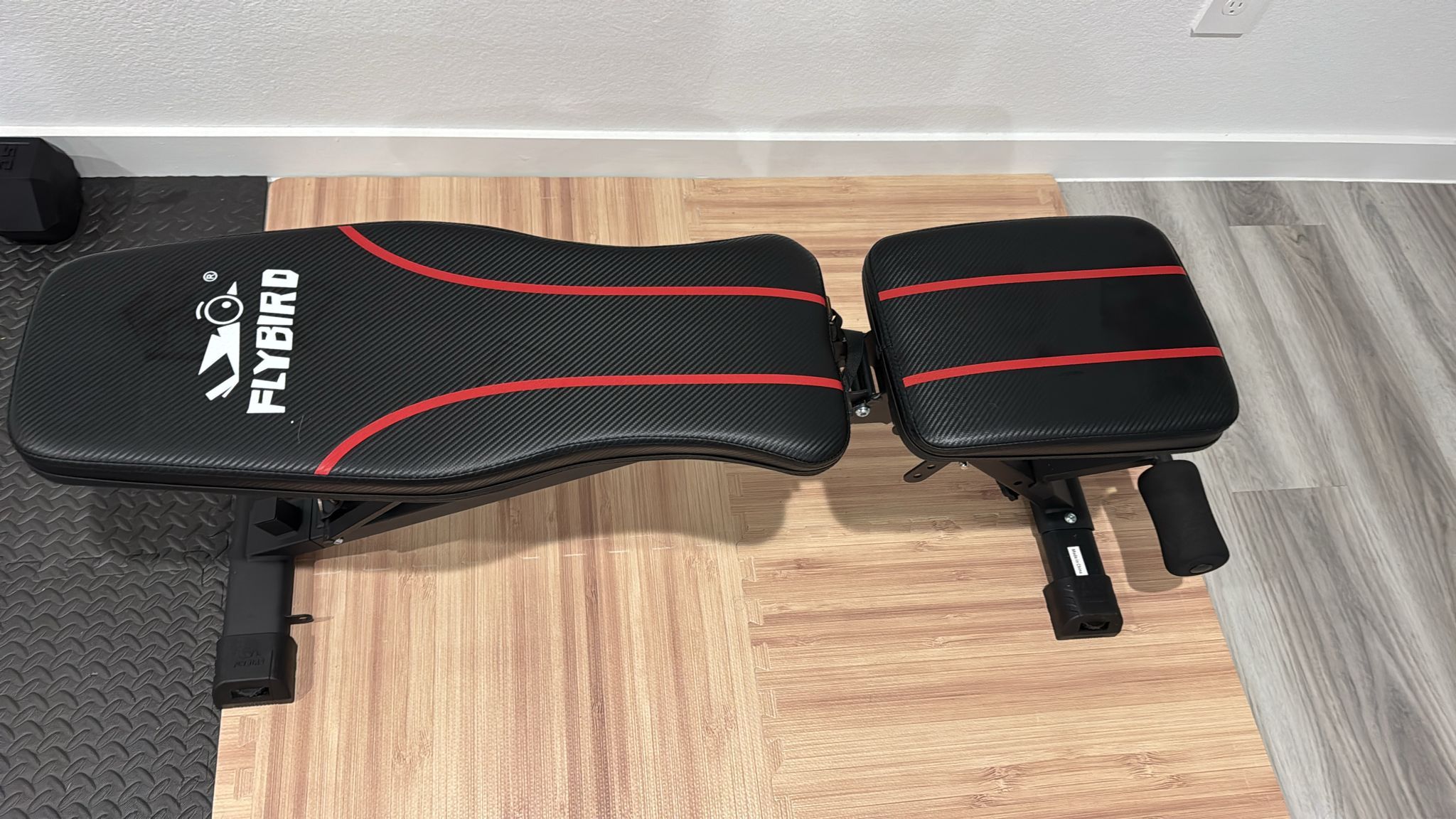 FLYBIRD Adjustable Bench,Utility Weight Bench for Full Body