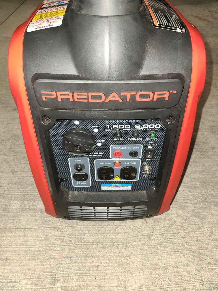 Predator 2000 W Generator
