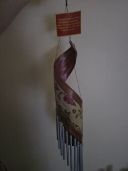 Wind chimes.
