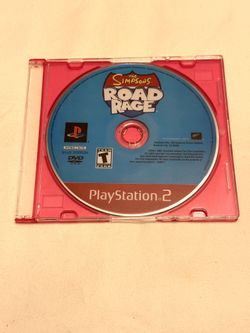 PS2 Simpsons Road Rage