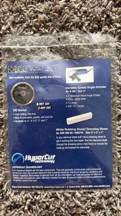 Diamond Grinder Cups and Blade