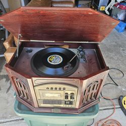 Vintage Album Cassette Player