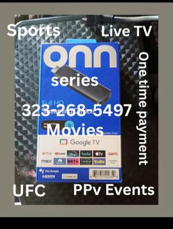 New onn TV box with all movies series sports