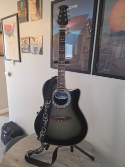 Ovation Celebrity Acoustic Electric Guitar with Pro Case