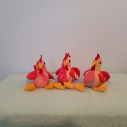 Beanie Babies Collectibles - Roosters