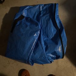 Large Zipper Tarp/Plastic Case