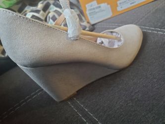 Gray Size 5 Heels 