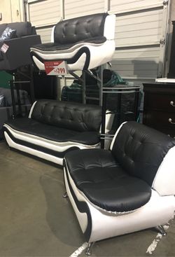3Pc Sofa, Loveseat & Chair European Set Sale