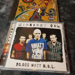 Midnight Oil CD Lot