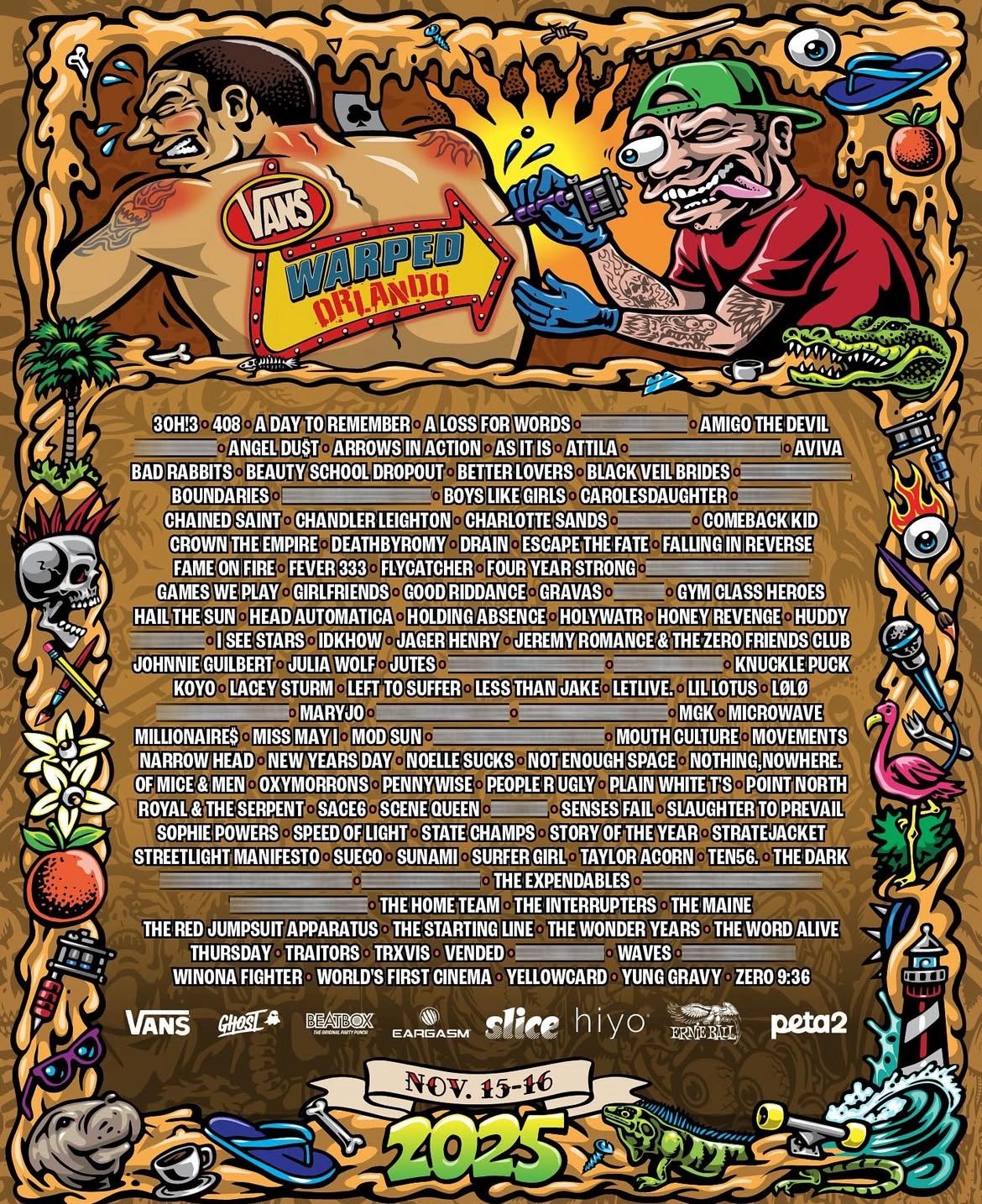 Warped Tour Orlando VIP