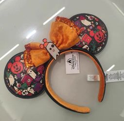 Disney Pumpkin ears. Brand new with tags