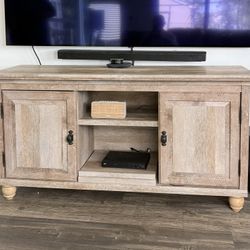 TV Stand w/Storage and Shelves 