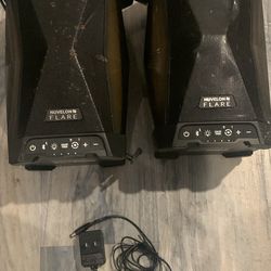 Two nuvelon flare speakers (TRADES)