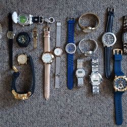 Lot Of 18 Watches 