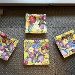 3 Bowls, 1 Plate, New, Never Been Used