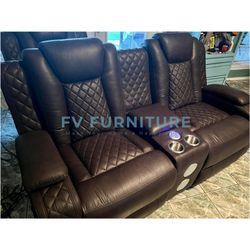 SALA RECLINABLE CAFÉ NUEVA A DESCUENTO DE BODEGA! INSTALACIÓN Y ENTREGA EL MISMO DÍA! 3 PAGOS MENSUALES! INSTALACIÓN Y ENTREGA EL MISMO DÍA 