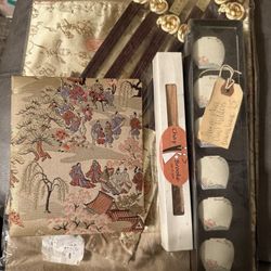 Brand New Oriental Chopsticks Place Settings Placemats Place Cards Picture Frame