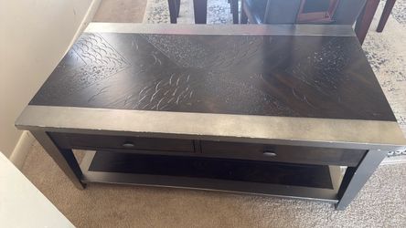 Dark Wood coffee table