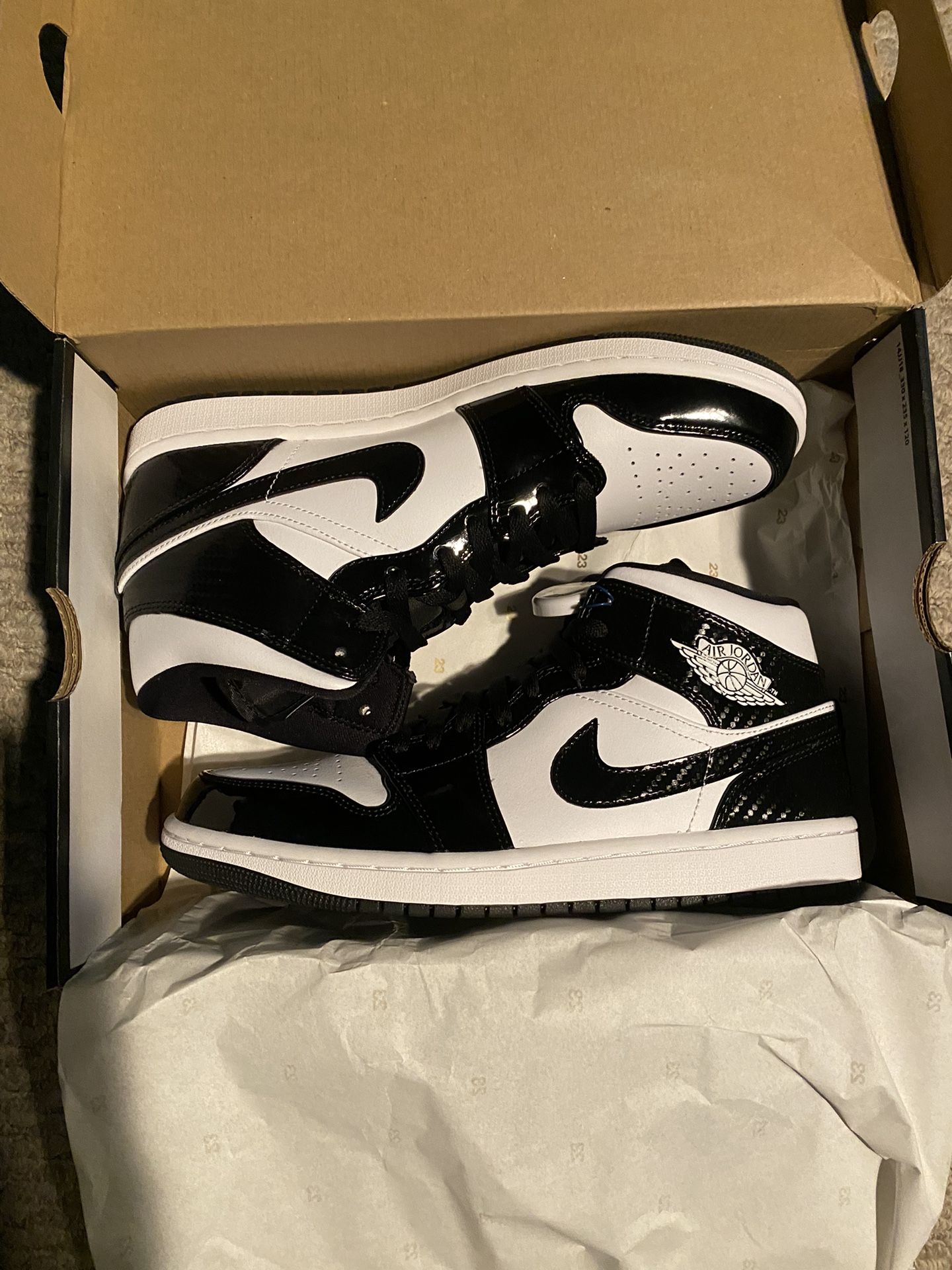 Nike Air Jordan 1 Mid carbon Air Jordan 1 Mid CARBON FIBER ALL STAR WEEKEND HV0789 010  main image 3