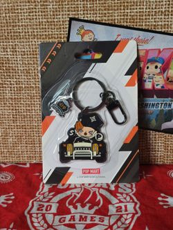 Popmart SkullPanda Pop Car Keychain