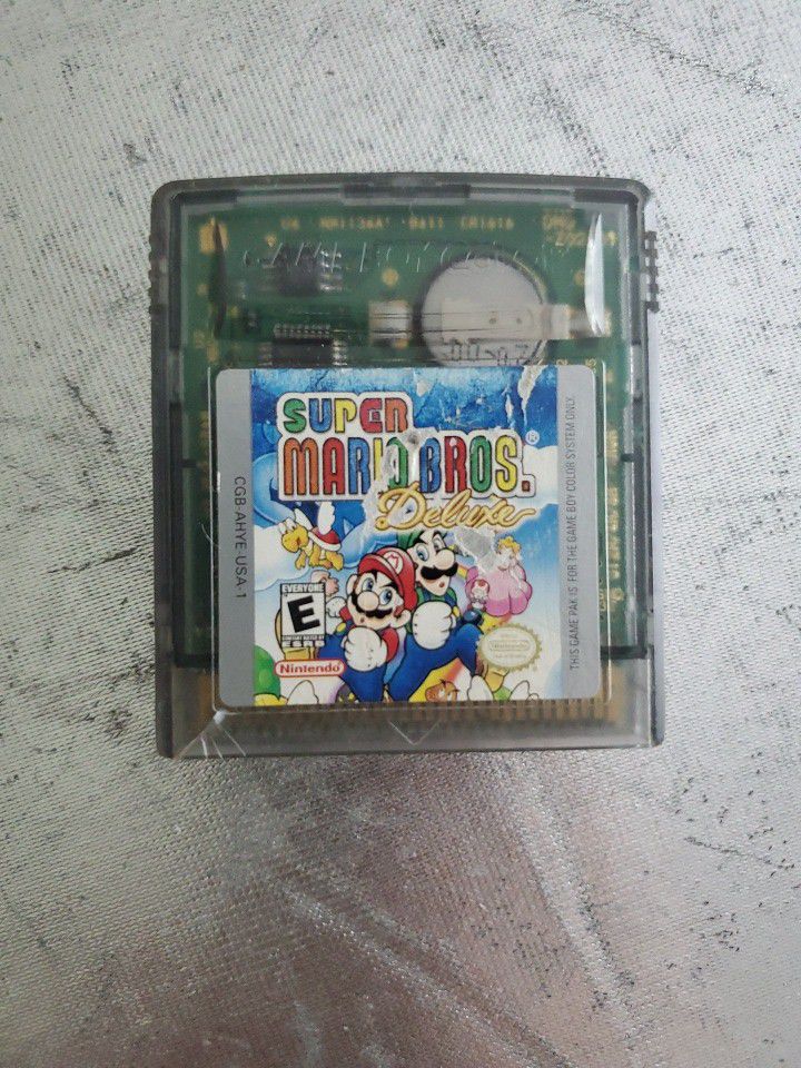 Super Mario Bros. Deluxe Nintendo Gameboy Color GBC