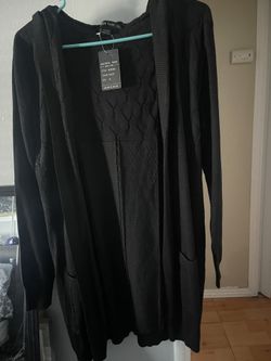 Womens Black Cardigan 
