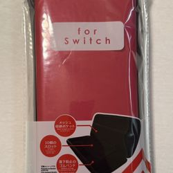 Red and black Switch case NintendoSwitch