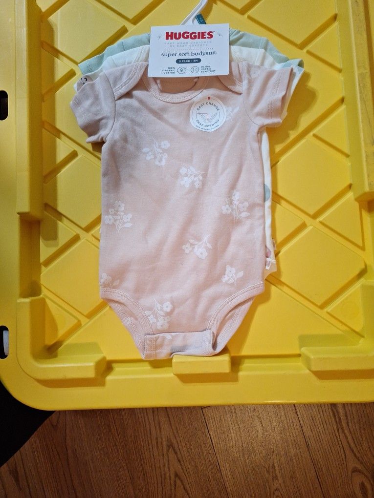Super Soft 3 Piece Bodysuit