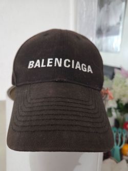 Balenciaga Black Baseball Cap