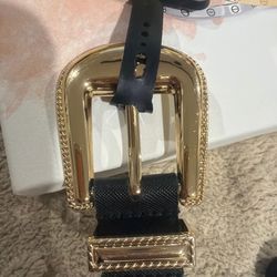 Steve Madden Western-Buckle Belt
