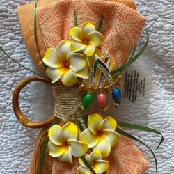 Disney Tiki Room Bow New