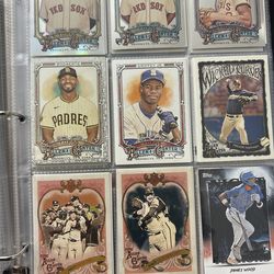 Baseball trading cards