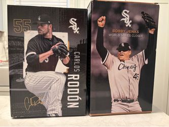 baseball bobbleheads white Sox Yankees