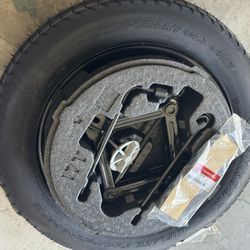 New Spare Tire Kit - 5 Spokes