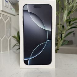 iPhone 16 Pro max box