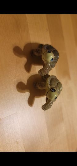 Vintage Miniature Ceramic Turtle Figurines