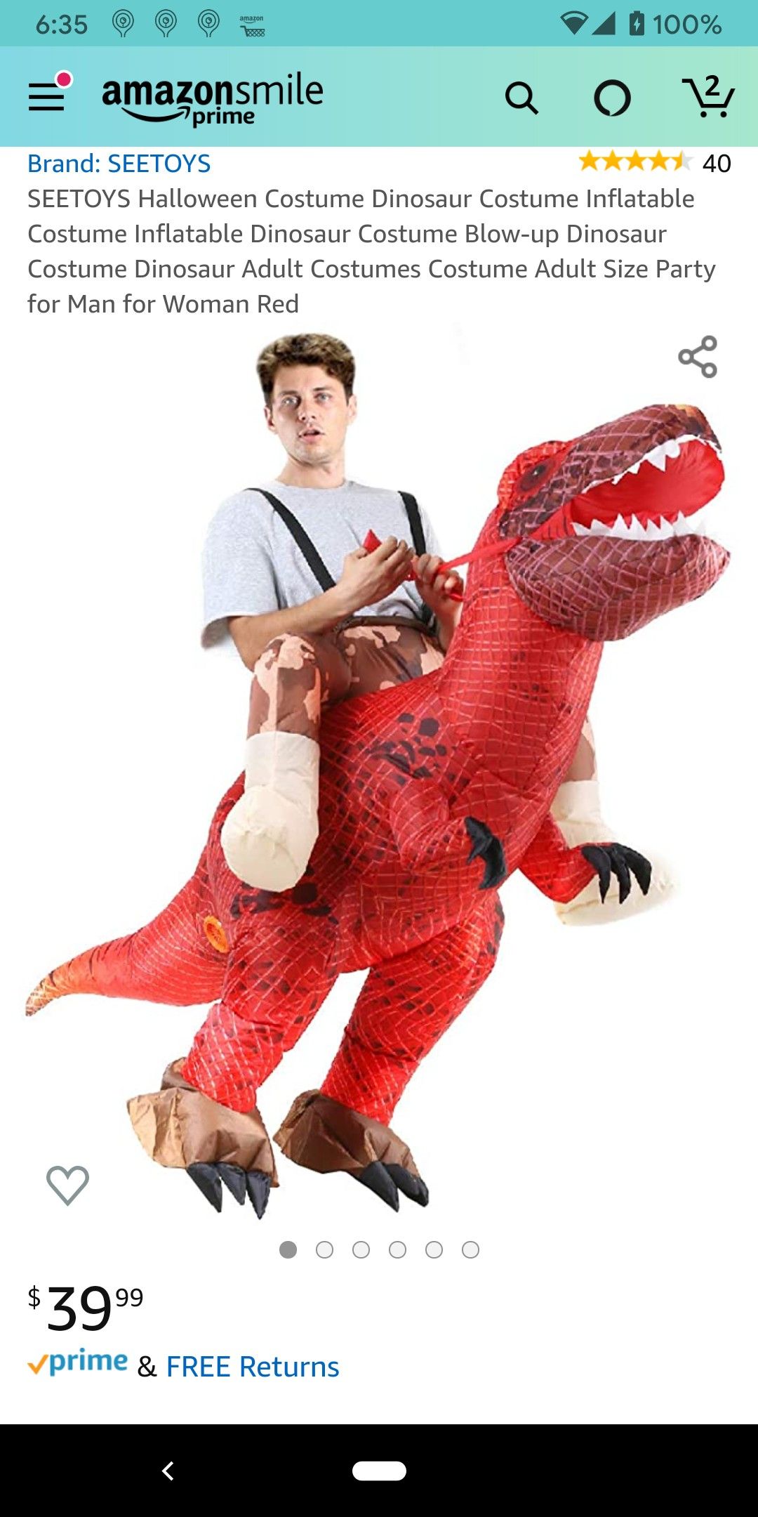 Halloween dinosaur costume *pending pick up*