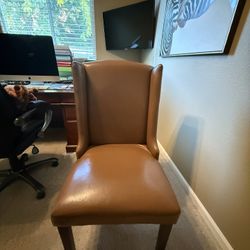 Brown Leather Chair
