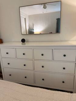 IKEA Hemnes White 8-Drawer Dresser