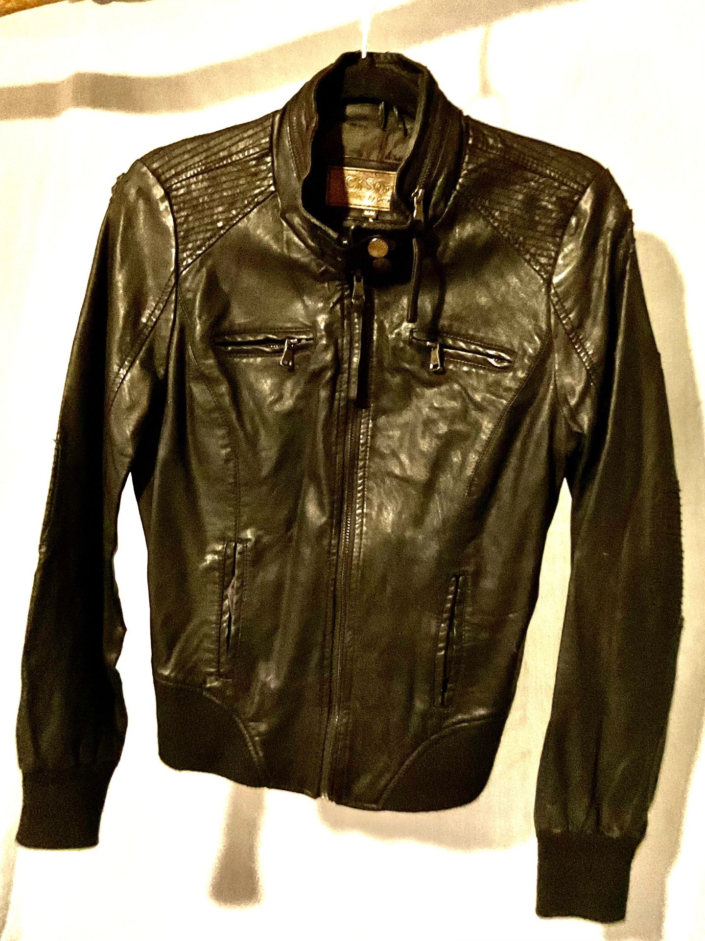 Black Italian Leather Jacket