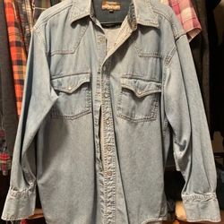 Men's Jean shirt 