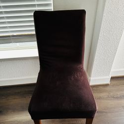 Dining Chairs (4) with Cover