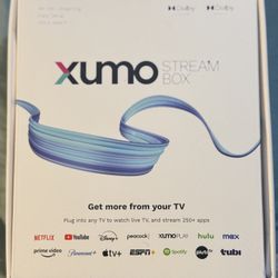 XUMO STREAM BOX 4k UHD / Dolby 
