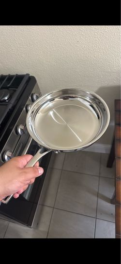 Stainless steel pan